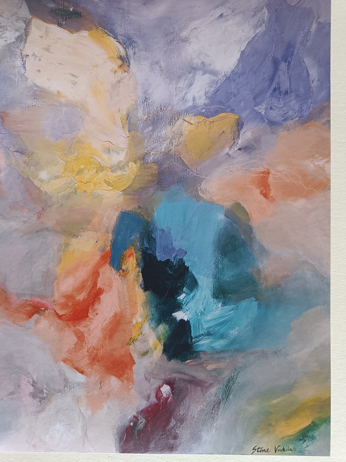 Juliste "Tässä on paikkani" 29,5 x 39 cm