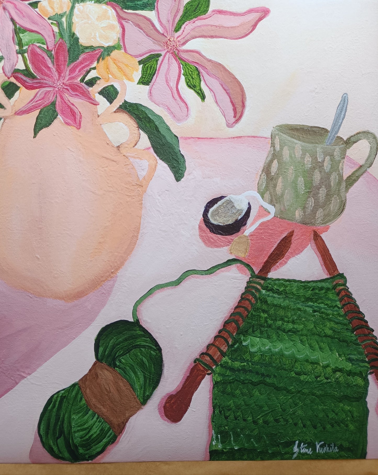 Juliste "Neuleterapia"